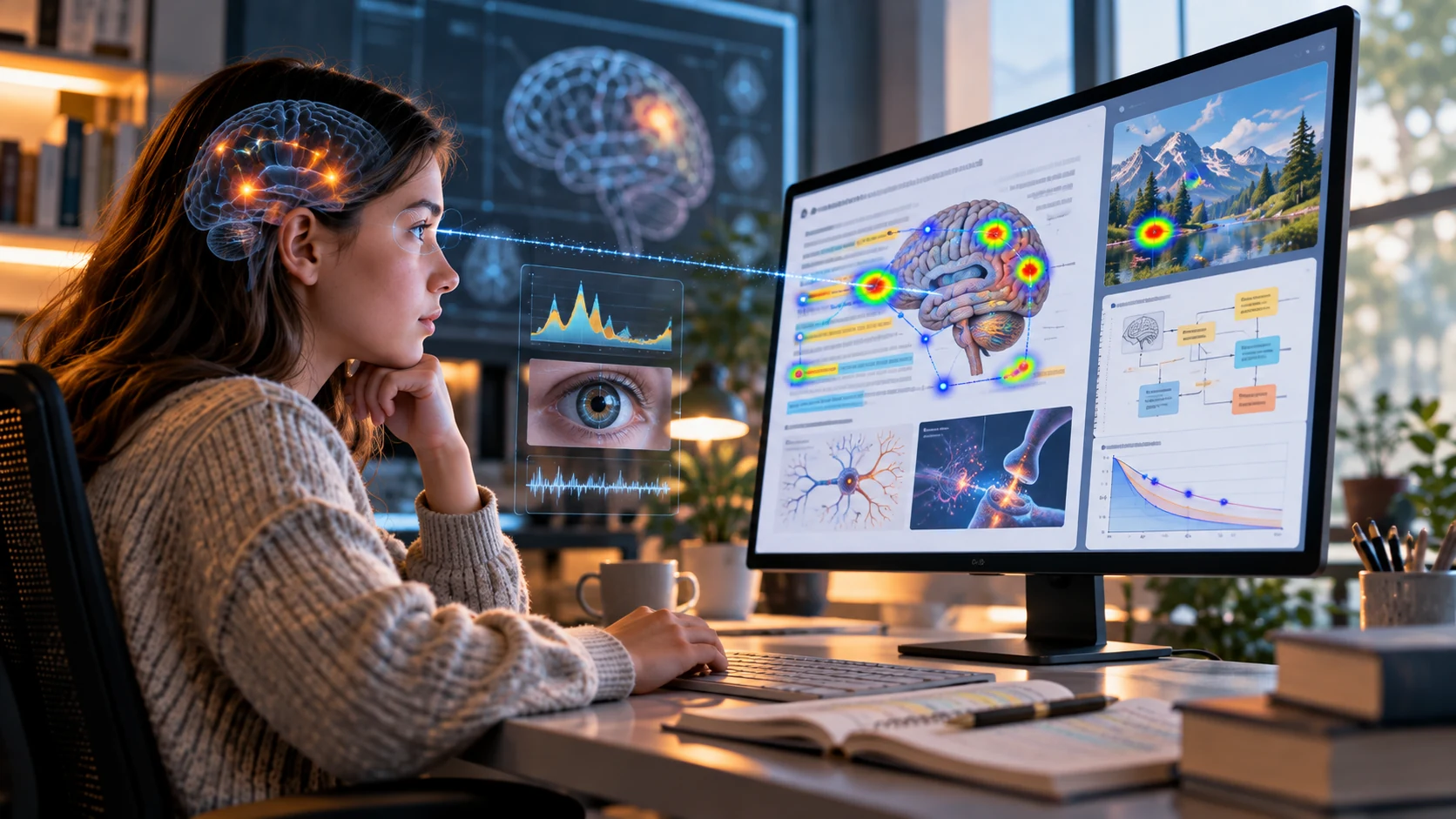 Cognitive Load, Encoding & Retention Assessment research scene