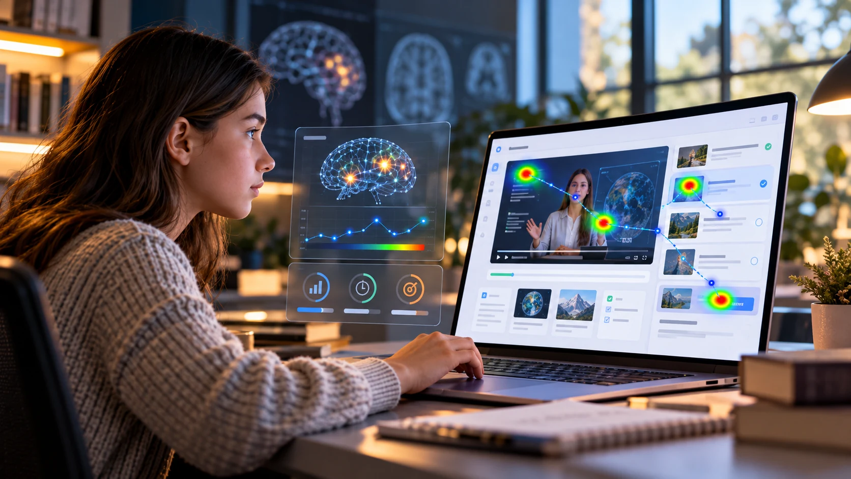 E-learning UX & Learning Effectiveness research scene