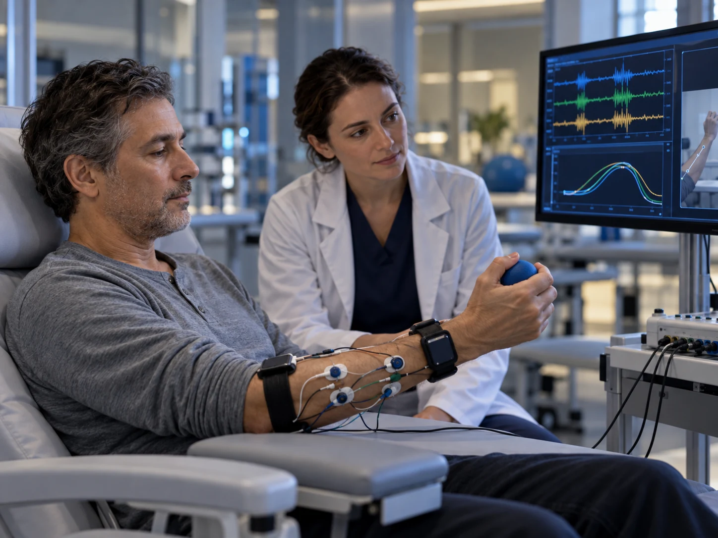ALS Neuromuscular Assessment & Monitoring research scene