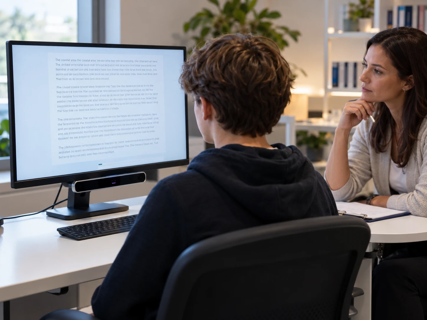 Dyslexia Reading & Oculomotor Assessment research scene
