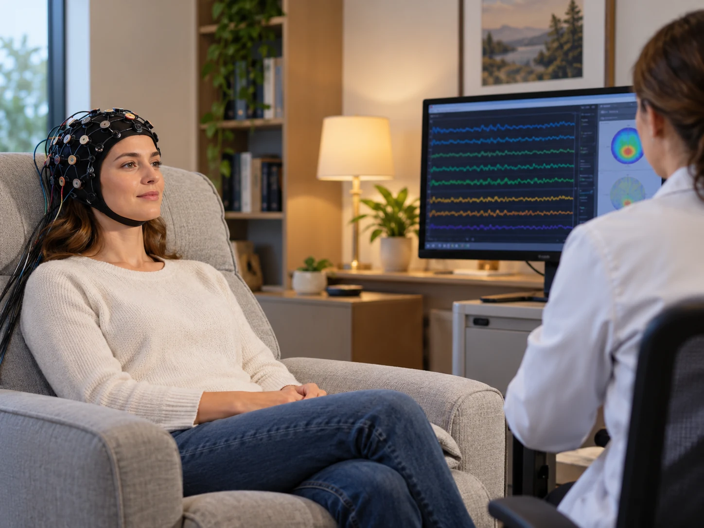 Major Depression Neurophysiological Assessment & Neurofeedback research scene