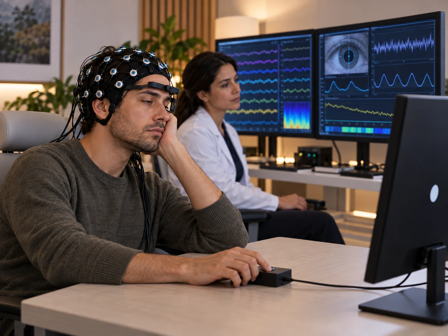 Substance Use Disorders Neurophysiological Assessment & Neurofeedback research scene