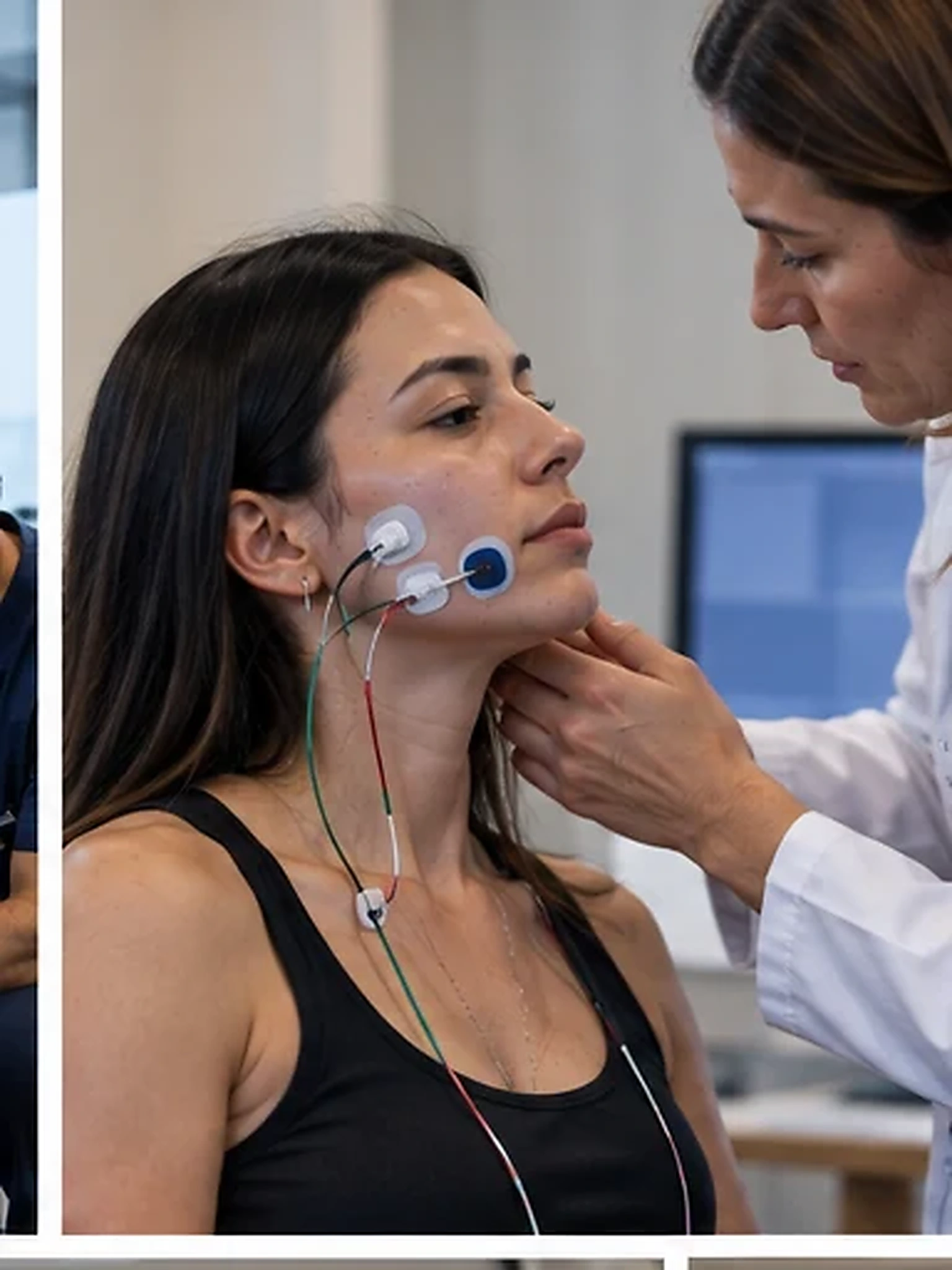 Temporomandibular Disorder EMG Assessment & Biofeedback research scene