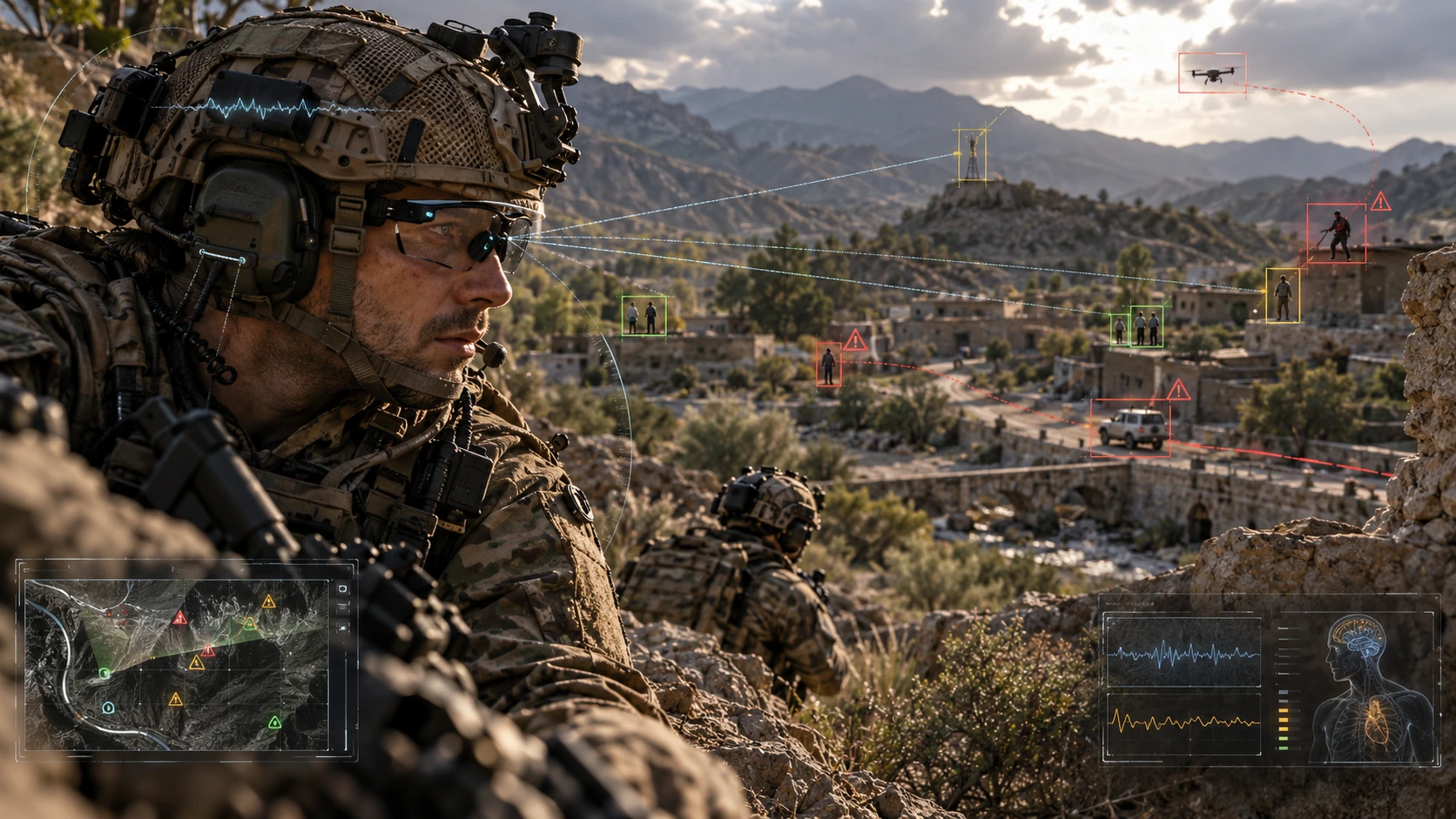 Military Situational Awareness Metrics research scene