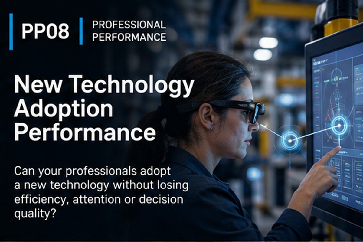 New Technology Adoption Performance research scene
