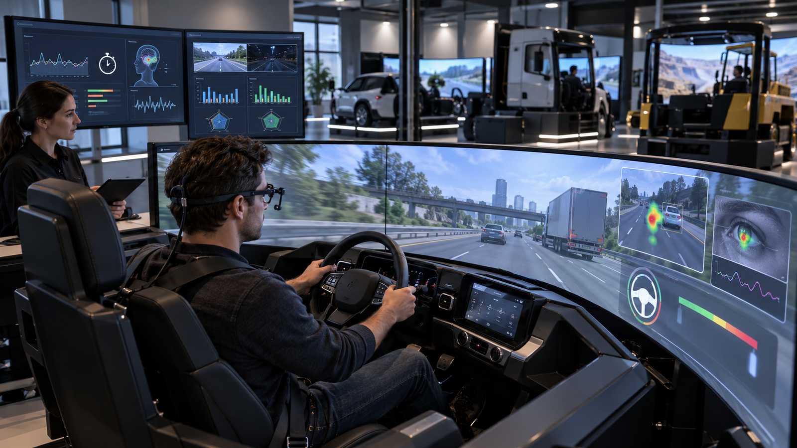 Driver Training Cabin research scene